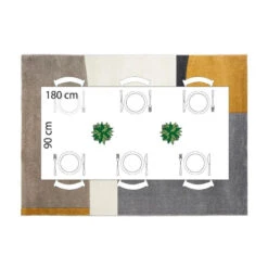 Tapis Rectangulaire Relief Abstrait 160x230 Atmosphera -ATMOSPHERA Soldes Boutique tapis rectangulaire relief abstrait 160x230 atmosphera 3