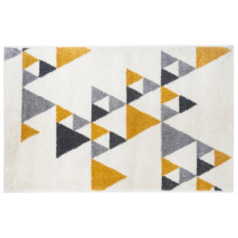Tapis Triangle 120x170 Ilan Moutarde Atmosphera 1 Tapis Triangle 120x170 Ilan Moutarde Atmosphera
