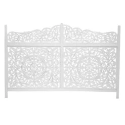 Tête De Lit Blanc Ajouré Fanny 123x182 Cm Atmosphera