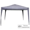 Toile De Tonnelle Easy Up Coloris Ardoise Hespéride