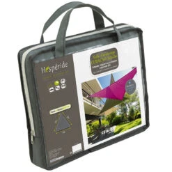 Toile Solaire 3x3x3m Curacao Gris Hespéride 9 Toile Solaire 3x3x3m Curacao Gris Hespéride -ATMOSPHERA Soldes Boutique toile solaire 3x3x3m luxe hesperide curacao gris 3