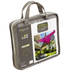 Toile Solaire 3x3x3m Curacao Taupe Hespéride -ATMOSPHERA Soldes Boutique toile solaire 3x3x3m luxe hesperide curacao taupe 3