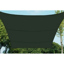 Toile Solaire 3x4m Curacao Gris Hespéride -ATMOSPHERA Soldes Boutique toile solaire 3x4m luxe hesperide curacao gris 2