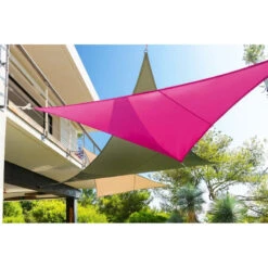 Toile Solaire 3x4m Curacao Gris Hespéride -ATMOSPHERA Soldes Boutique toile solaire 3x4m luxe hesperide curacao gris 4