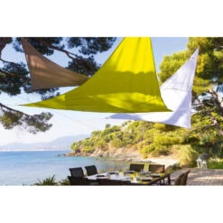 Toile Solaire 4x4x4m Neka Anori Taupe -ATMOSPHERA Soldes Boutique toile solaire 4x4x4m hesperide anori taupe 2