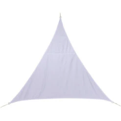 Toile Solaire 5x5x5m Curacao Blanc Hespéride