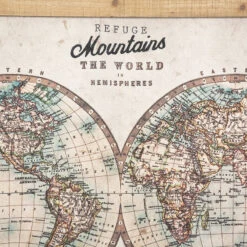 Toile Suspendue Monde Wild 100x78 Atmosphera -ATMOSPHERA Soldes Boutique toile suspendue monde wild 100x78 atmosphera 3