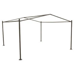 Tonnelle Certeli Carrée Forme Abri Coloris Graphite/ardoise -ATMOSPHERA Soldes Boutique tonnelle certeli carree forme abri coloris graphite ardoise 2