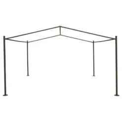 Tonnelle Certeli Carrée Forme Abri Coloris Graphite/ardoise -ATMOSPHERA Soldes Boutique tonnelle certeli carree forme abri coloris graphite ardoise 5