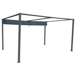 Tonnelle Palmeira 4x3 M Gris Ardoise Hespéride 7 Tonnelle Palmeira 4x3 M Gris Ardoise Hespéride -ATMOSPHERA Soldes Boutique tonnelle palmeira 4x3 m gris ardoise hesperide 2