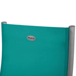 Transat Samba Pliable Et Empilable émeraude Hespéride -ATMOSPHERA Soldes Boutique transat samba pliable et empilable coloris emeraude hesperide 5