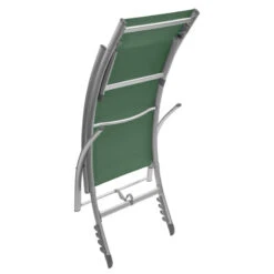 Transat Samba Pliable Et Empilable Vert Olive Hespéride -ATMOSPHERA Soldes Boutique transat samba vert olive hesperide 1 8