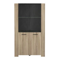 Demeyere Vitrine 2 + 2 Portes H174 Cm Sheffield -ATMOSPHERA Soldes Boutique vitrine 2 2 portes h174 cm sheffield 3