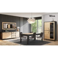 Vitrine 3 Portes Avec LED Wiva -ATMOSPHERA Soldes Boutique vitrine 3 portes avec led wiva 3