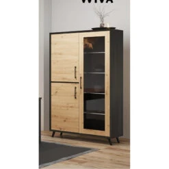 Vitrine 3 Portes Avec LED Wiva -ATMOSPHERA Soldes Boutique vitrine 3 portes avec led wiva 4