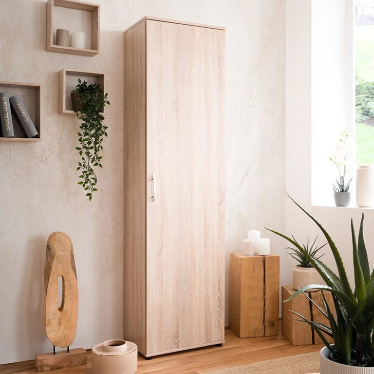 ATMOSPHERA Soldes Boutique -ATMOSPHERA Soldes Boutique armoire 1 porte 6 niveaux andy naturel 768x768 1